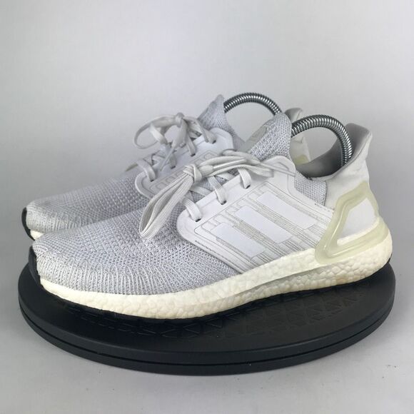 Adidas Shoes - Adidas UltraBoost 20 White Athletic Running Shoes EG0713 Women’s Size 8